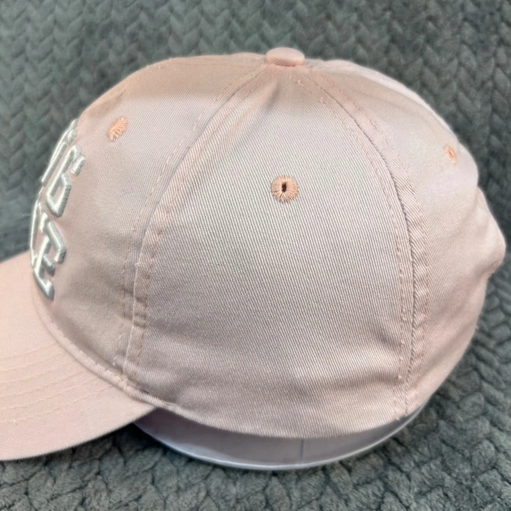 Bug Juice Womens Pink Unbranded Baseball Cap Embroidered Adjustable OSFM
